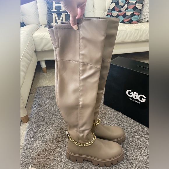 Over the knee GBG Los Angeles Coen boots Nwt - Picture 2 of 10